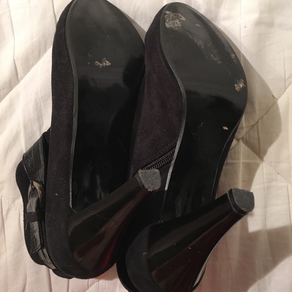 Vero Cuoio 4” Suede Heeled Boots - Picture 7 of 11